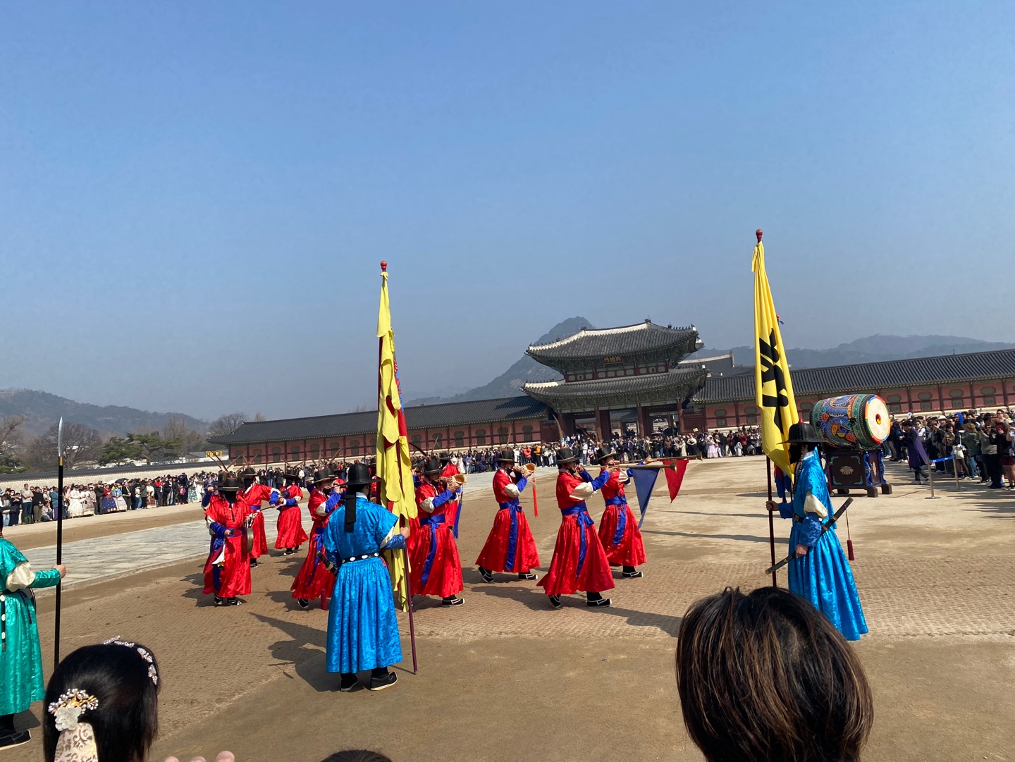Gyeongbokgung Palace Royal Guard Changing..