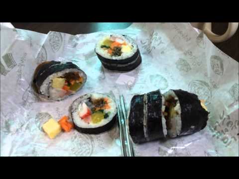 Korean food - Gimbap (김밥)